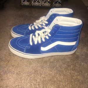 Blue Hightop Vans